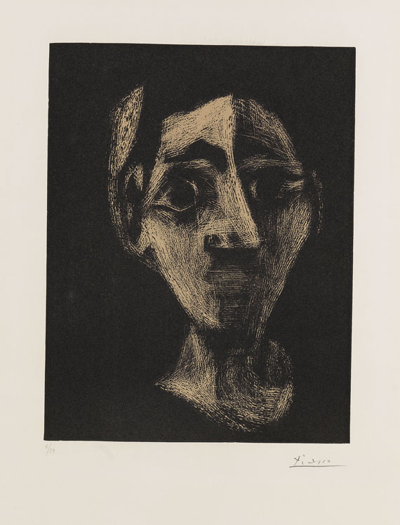 Pablo Picasso - Jacqueline au bandeau, I