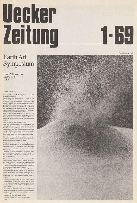 Günther Uecker - Uecker Zeitung, Nr. 1-4, 1969-73/74 - Autre image