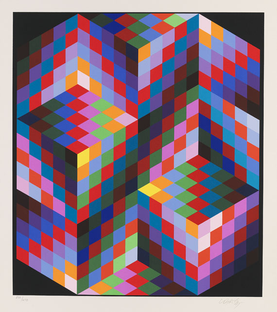 Victor Vasarely - Diam