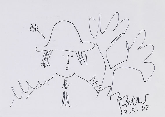 Gerhard Richter - Figur mit Hut