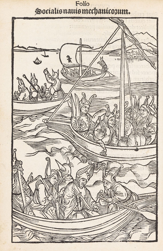 Sebastian Brant - Stultifera navis. 1498. - Autre image