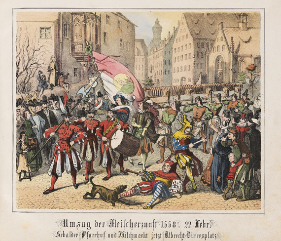 Oskar Schaeffer - Volksbelustigungen und Mummenschanz, Nürnberg - Autre image