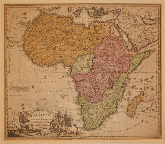  Afrika - 1 Bl. Totius Africae. 1715.