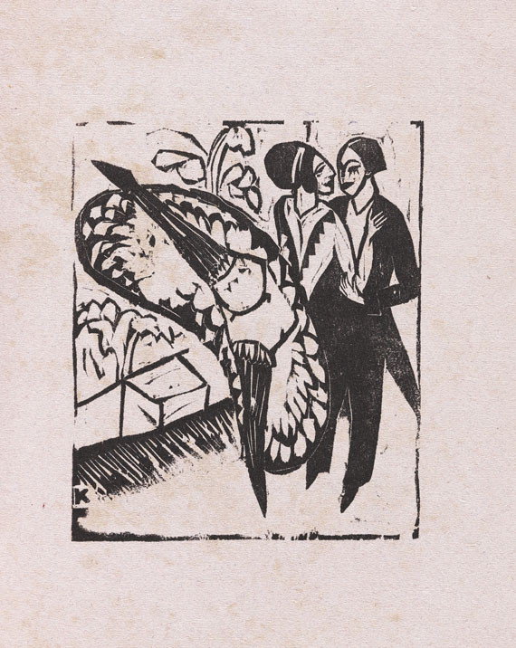   - Katalog Austellung Brücke (mit Pechstein, Kirchner, Schmidt-Rottluff etc.) Berlin 1912 - Autre image