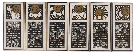 Wiener Werkstätte - Kalenderbilderbuch.