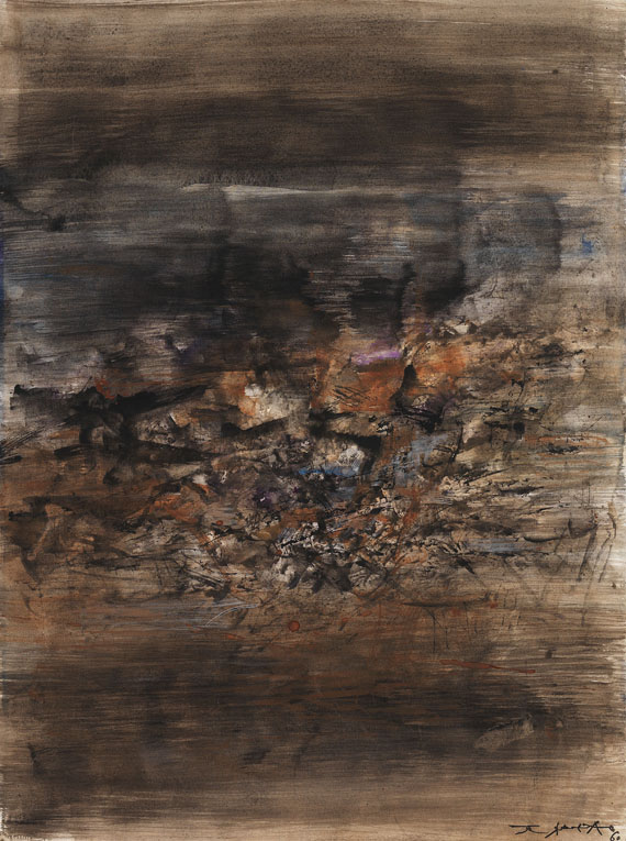 Zao Wou-Ki - Ohne Titel