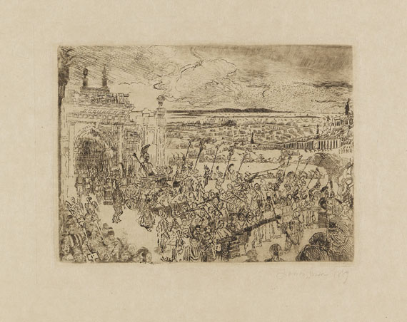 James Ensor - Roman Victory