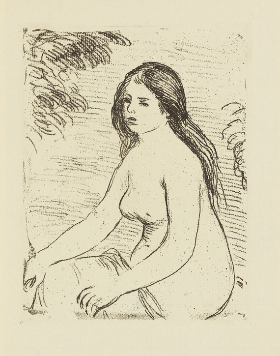 Pierre-Auguste Renoir - Femme nue assise