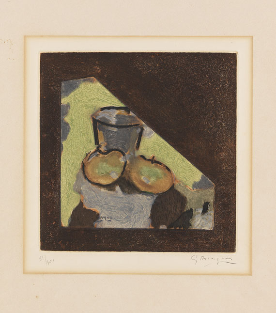 Georges Braque - Nature morte oblique