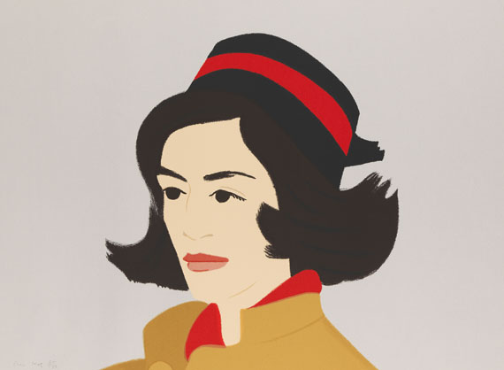 Alex Katz - Ada in hat