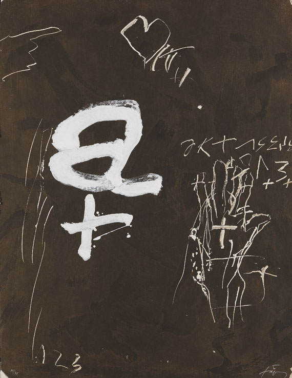 Antoni Tàpies - A i creu