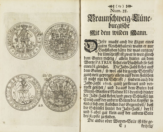 Mauritz Cuno - Betrug unter denen Reichsthalern. 1702. - Autre image