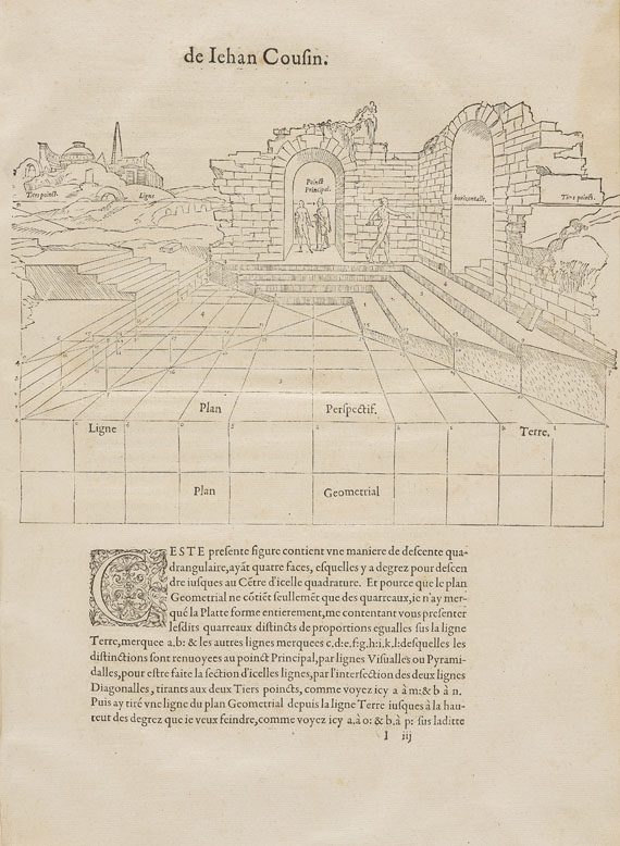 Jean Cousin - Livre de perspective. 1560 - Autre image
