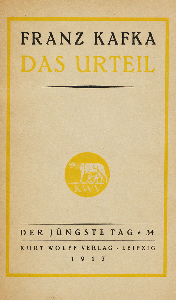 Franz Kafka - Das Urteil. 1916.