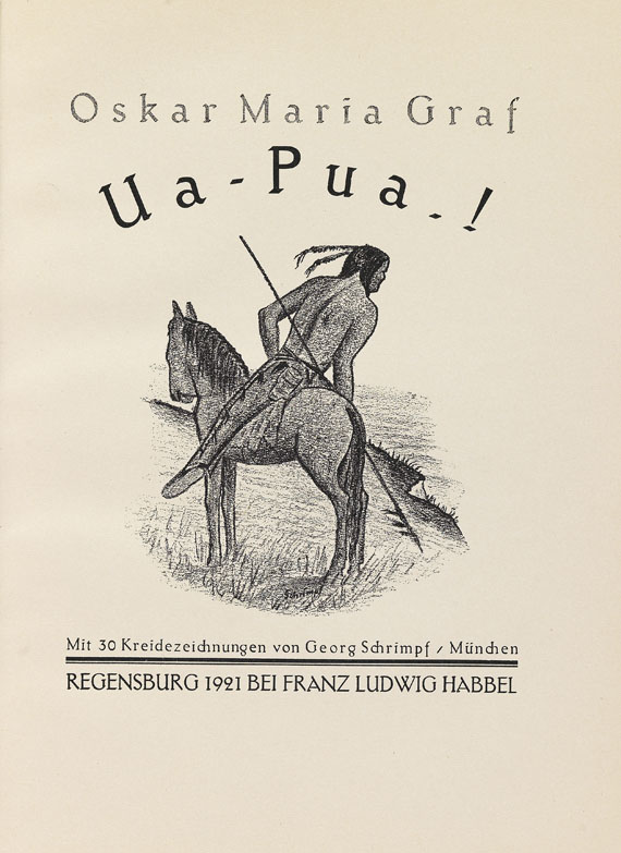 Oskar Maria Graf - Graf, Ua-pua.! 1921