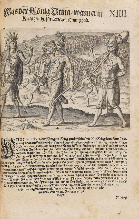 Theodor de Bry - Große Reisen - Amerika. 5 Tle. in 1 Bd. 1590 - Autre image