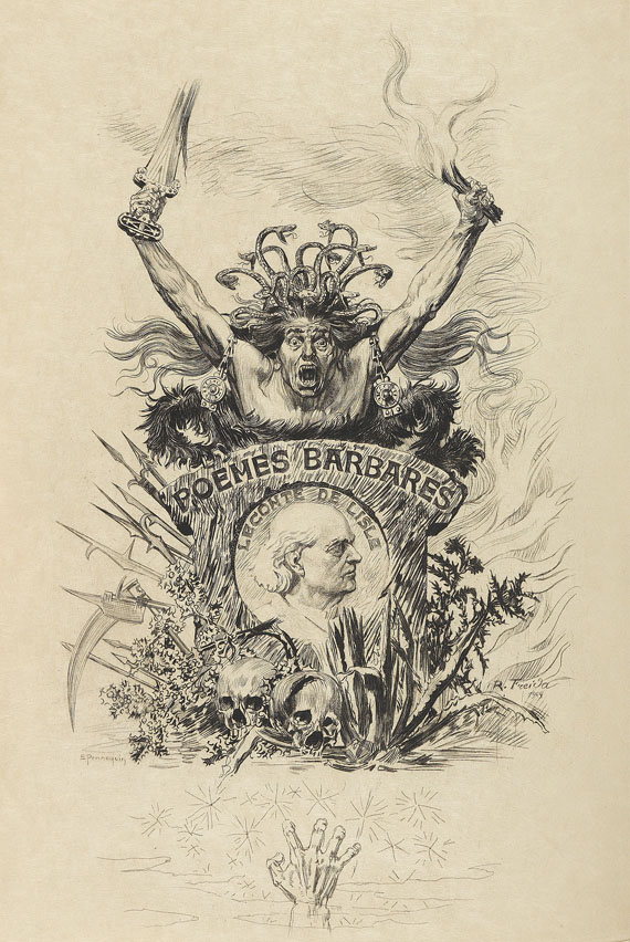Jean-Louis Leconte - Poèmes barbares. 2 Bde. 1914 - Autre image