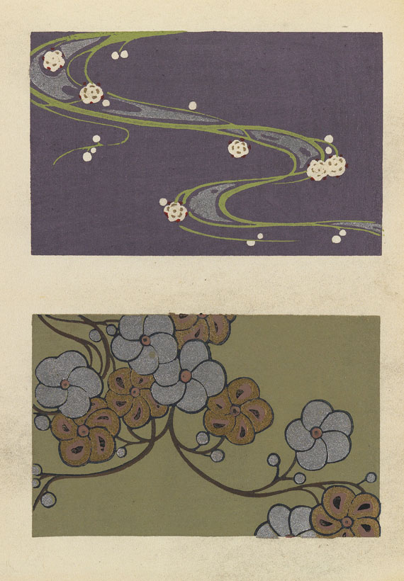   - Japanische Stoffmusterbücher. 4 Bände - Autre image