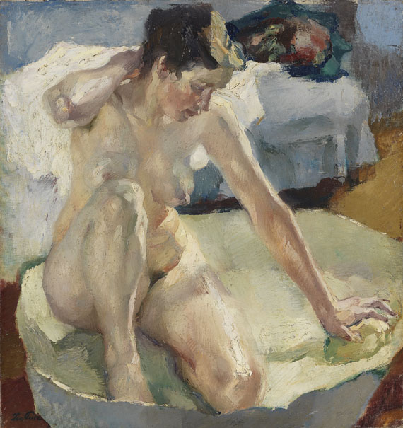 Leo Putz - In der Badewanne II