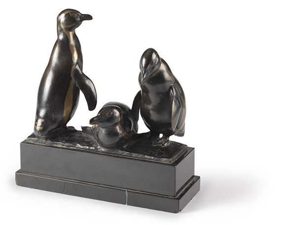 August Gaul - Drei Pinguine