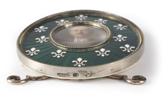 Johann Victor Aarne für Peter Carl Fabergé - Fabergé-Rahmen mit Miniatur - Autre image