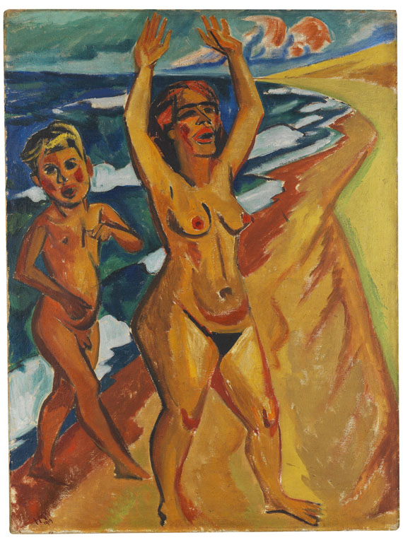 Hermann Max Pechstein - Schrei am Meer