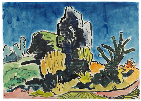 Karl Schmidt-Rottluff - Landschaft