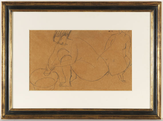 Ernst Ludwig Kirchner - Zwei sitzende Akte - Autre image