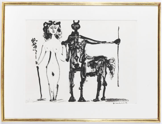 Pablo Picasso - Centaure et Bacchante - Autre image