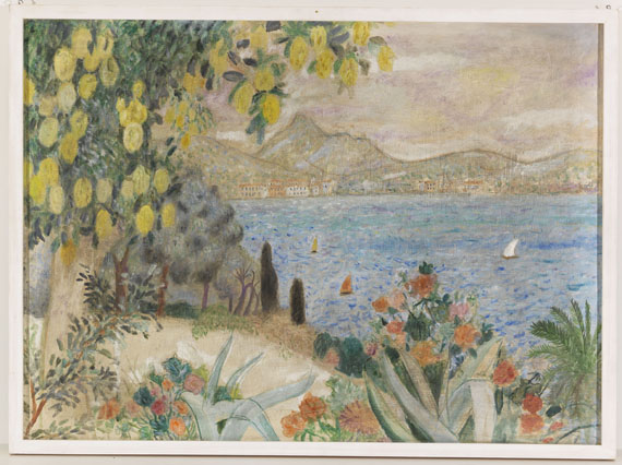 Max Peiffer Watenphul - Bucht von Amalfi (Rückseite: Landschaft bei Gaëta) - Autre image