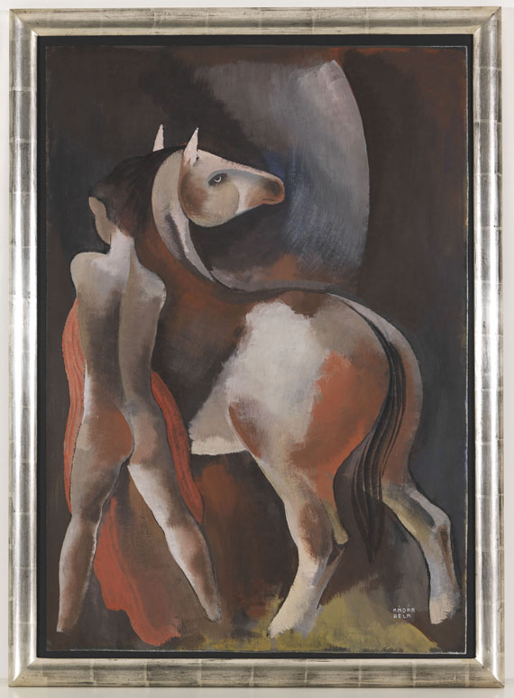 Béla Kádár - Mann mit Pferd - Autre image