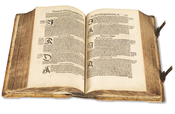 Sebastian Franck - Chronica, Zeytbuch und geschycht bibel. 1531 - Autre image