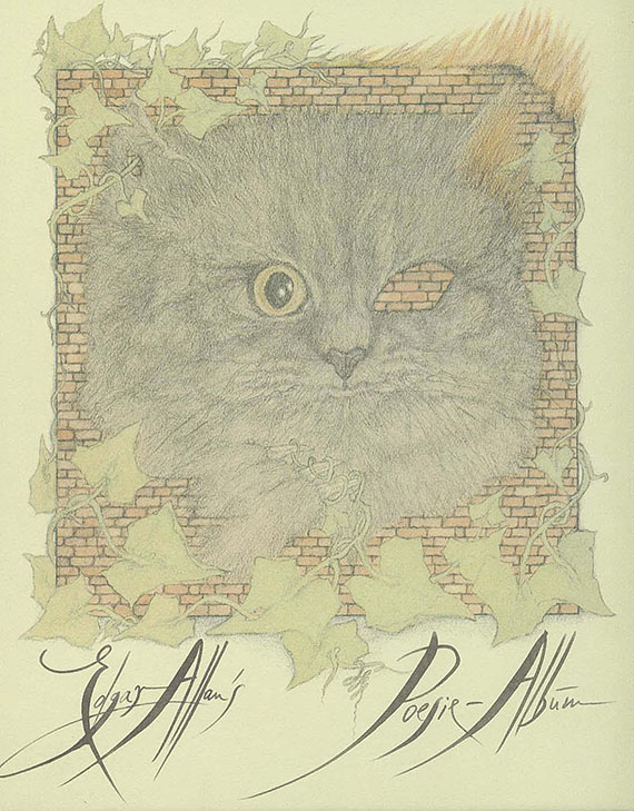 Albert (Ali) Schindehütte - E. A. Poe, Poesiealbum.1982.