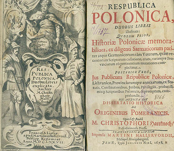 Christoph Hartknoch - Respublica Polonica. 1678