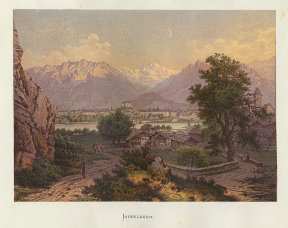 Eduard Osenbrüggen - Berner Oberland. 1874