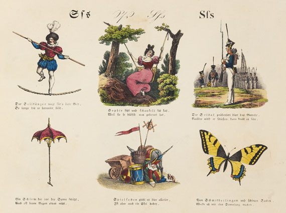   - Deutsches ABC. 1825. - Autre image