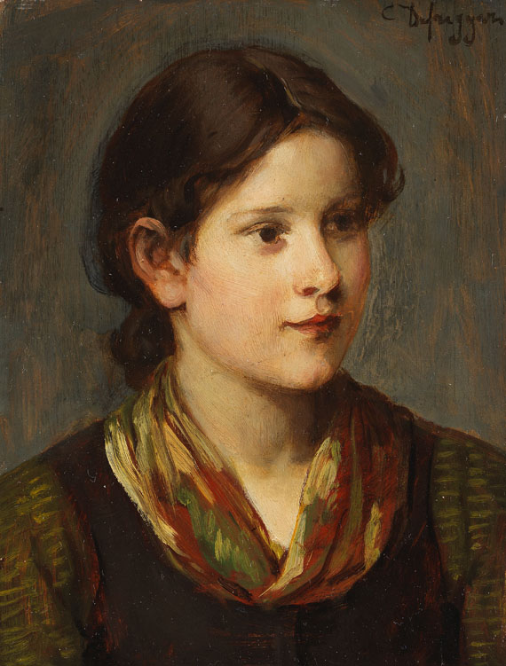 Franz von Defregger - Dirndl