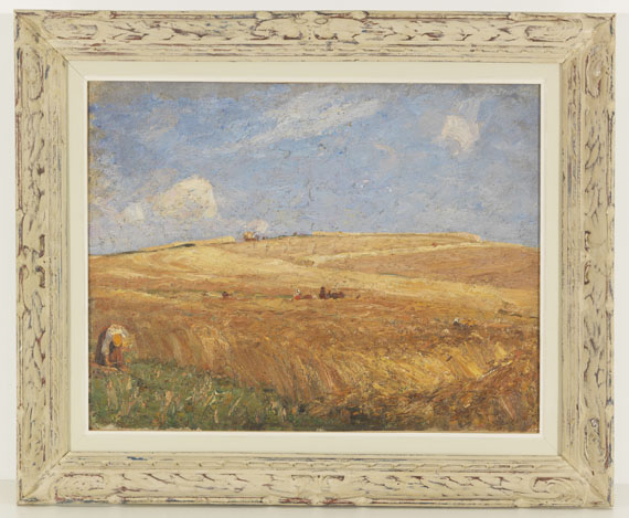Gustav Kampmann - Landschaft mit Kornfeld - Autre image