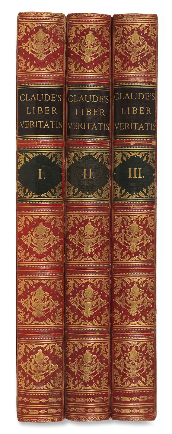 Claude Lorrain - Liber Veritatis. Ca. 1845. 3 Bde.. - Autre image