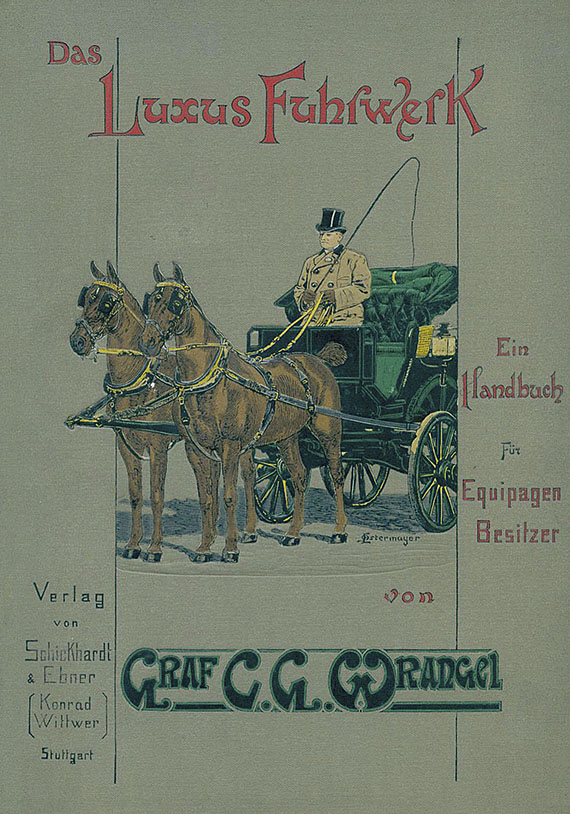  Kutschen - Wrangel, C. G., Das Luxus-Fuhrwerk. 1898. - Autre image