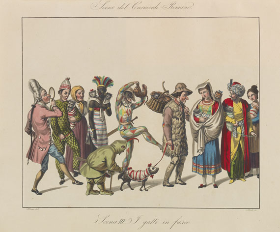 Francesco Valentini - Valentini, F., Trattato su la Commedia dell´Arte. 1826. - Autre image
