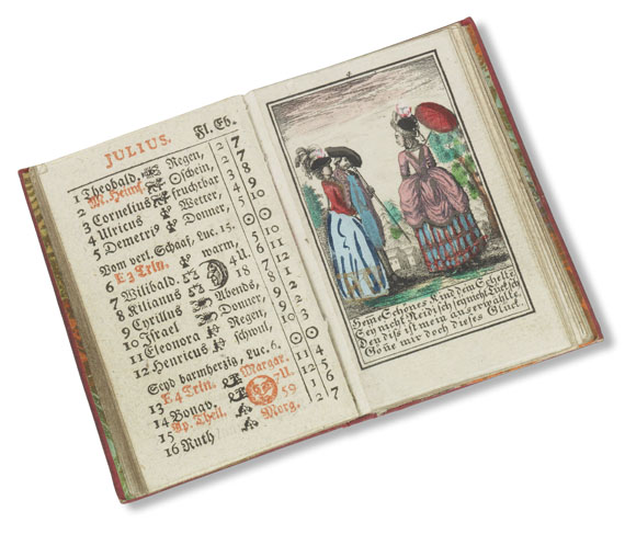   - Hamburgischer Schreib-Kalender. 1783. - Autre image