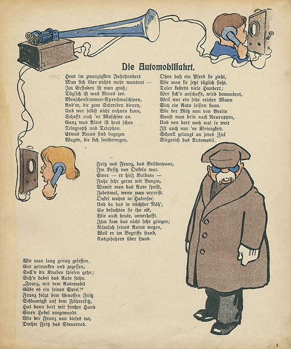   - Fritz und Franz. 1903. - Dabei: Der gute Doktor. Um 1906