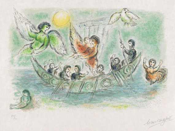 Marc Chagall - Die Sirenen