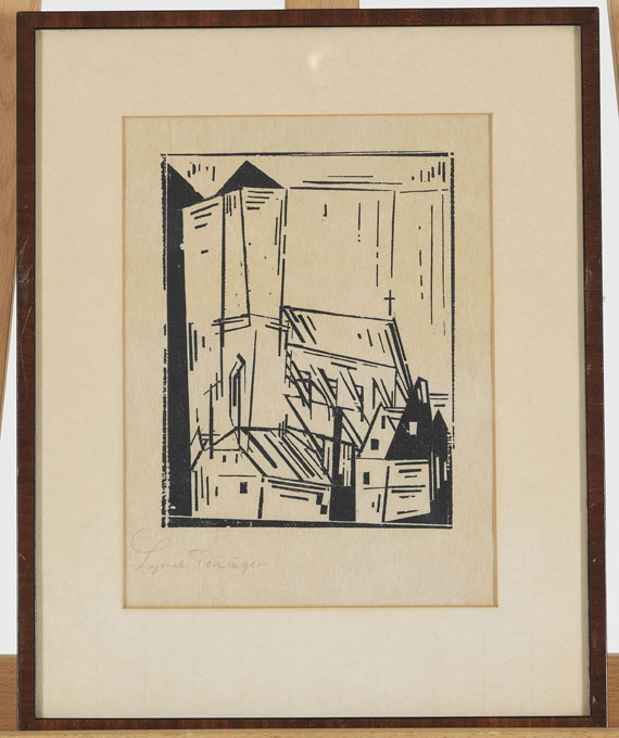 Lyonel Feininger - Sankt Nikolai - Image du cadre