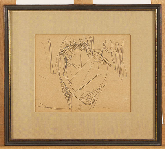 Ernst Ludwig Kirchner - Mädchen - Image du cadre