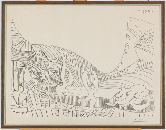 Pablo Picasso - Bacchanal I - Image du cadre