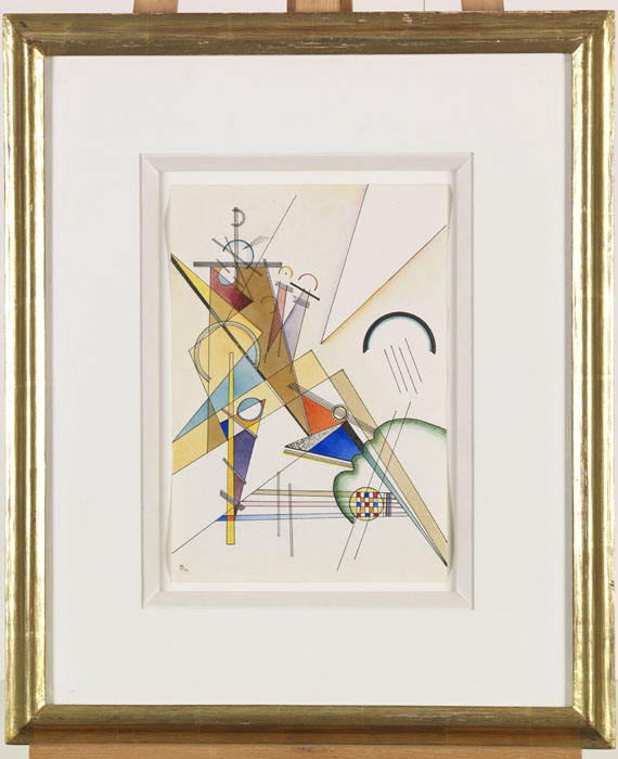 Wassily Kandinsky - Gewebe - Image du cadre