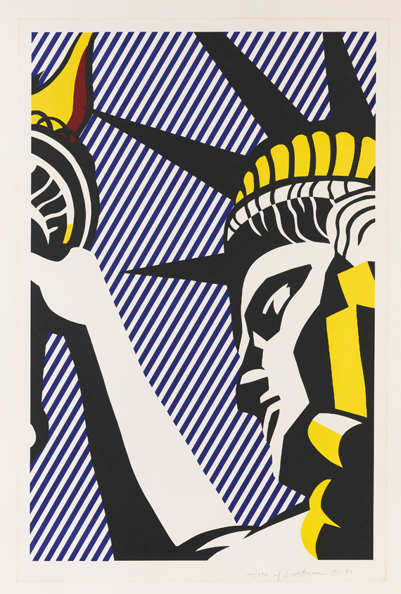 Roy Lichtenstein - I Love Liberty