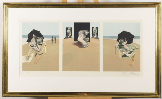 Francis Bacon - Triptychon - Image du cadre